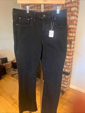 Madewell waist 17 Black Straight-Leg Women's Jeans